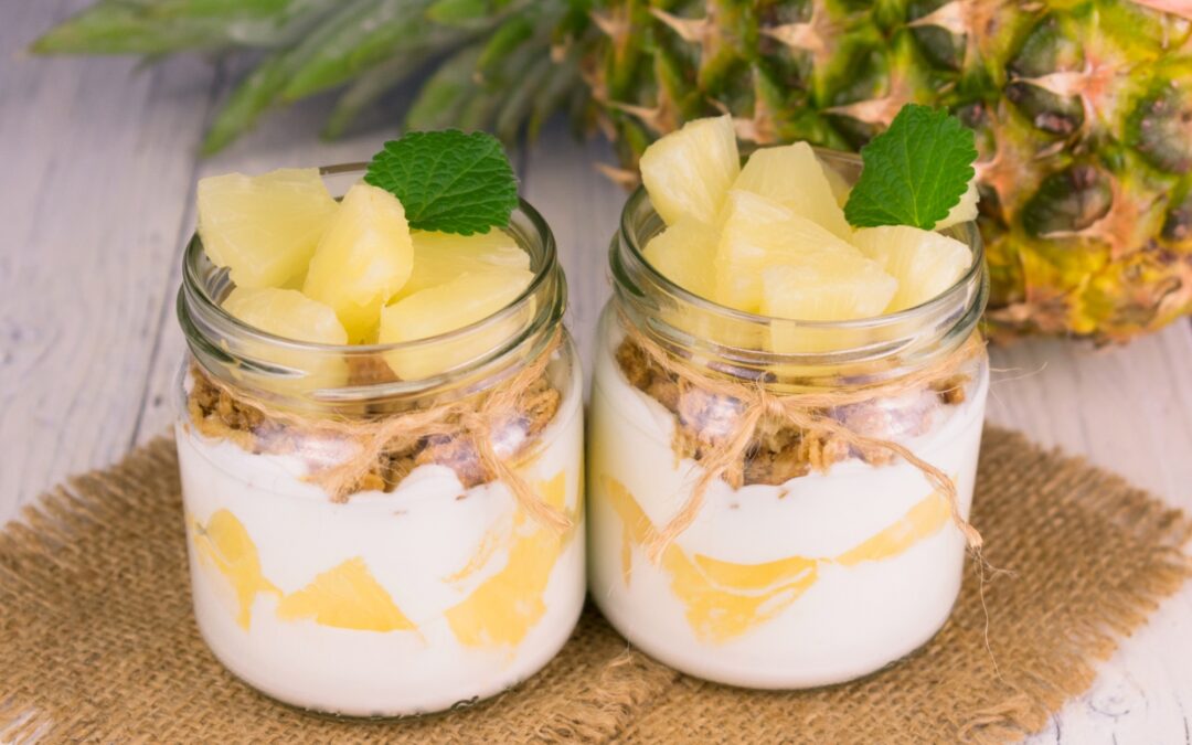 Mousse à l’ananas