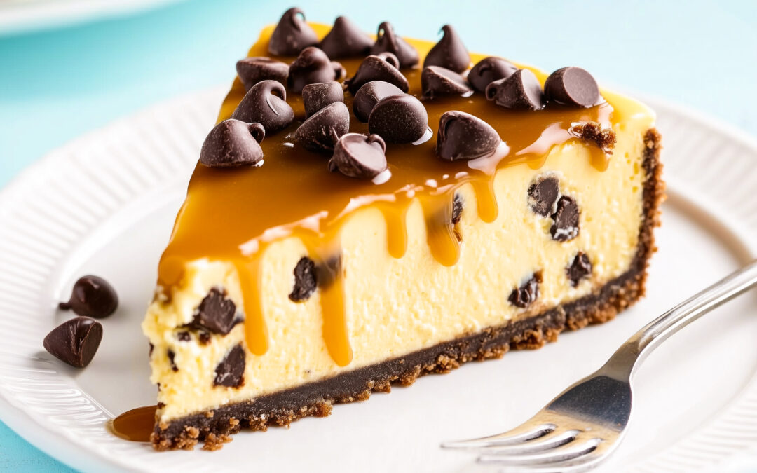 Cheesecake aux pépites de chocolat