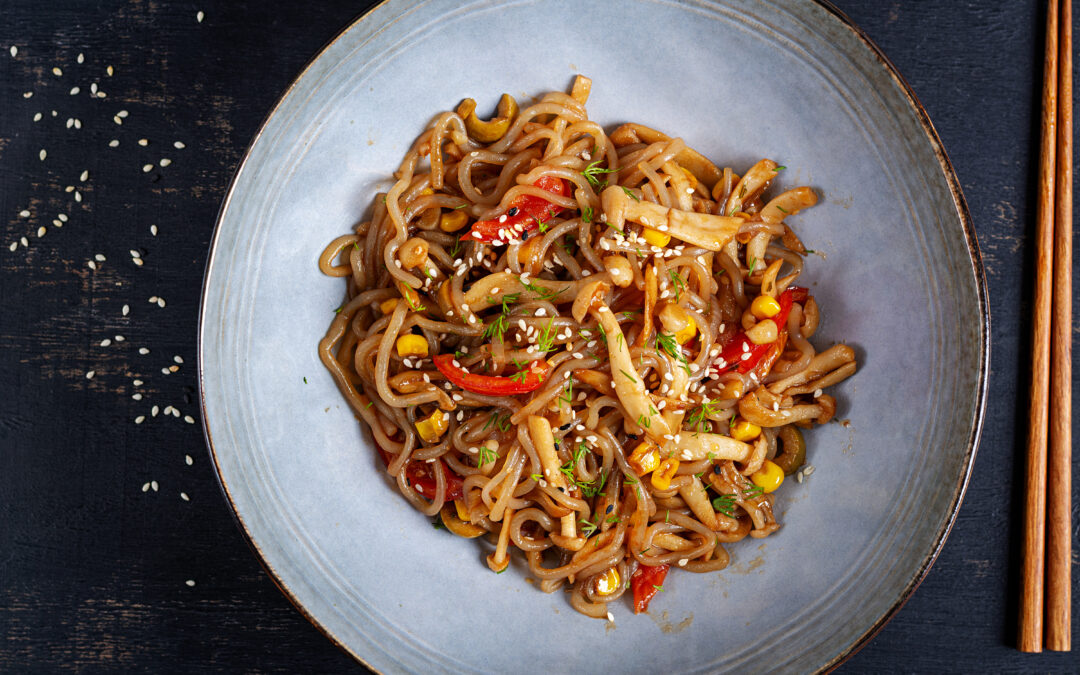 Nouilles sautées végétariennes